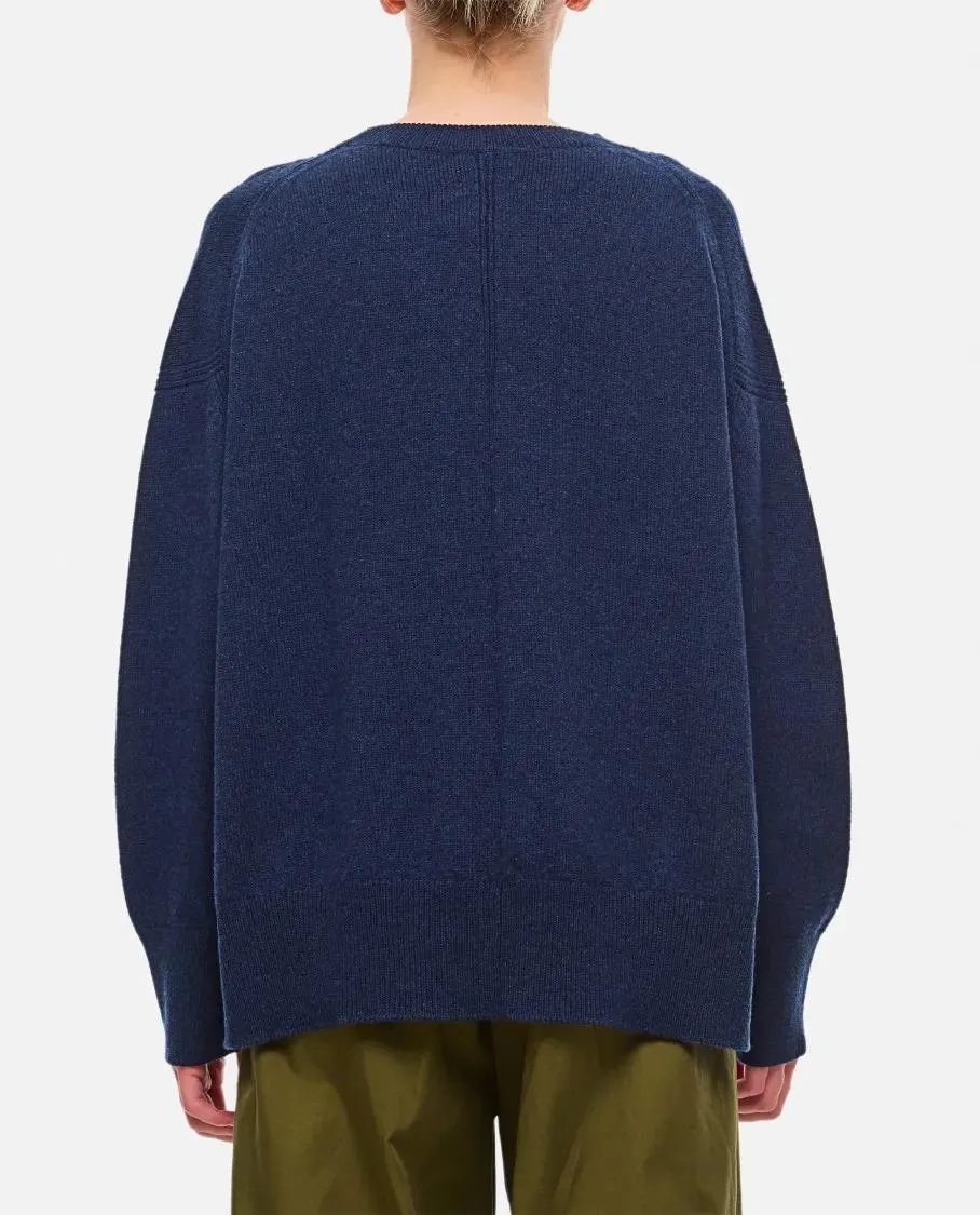   Barrie  Cashmere Roundneck Pullover Blue  Pullover 