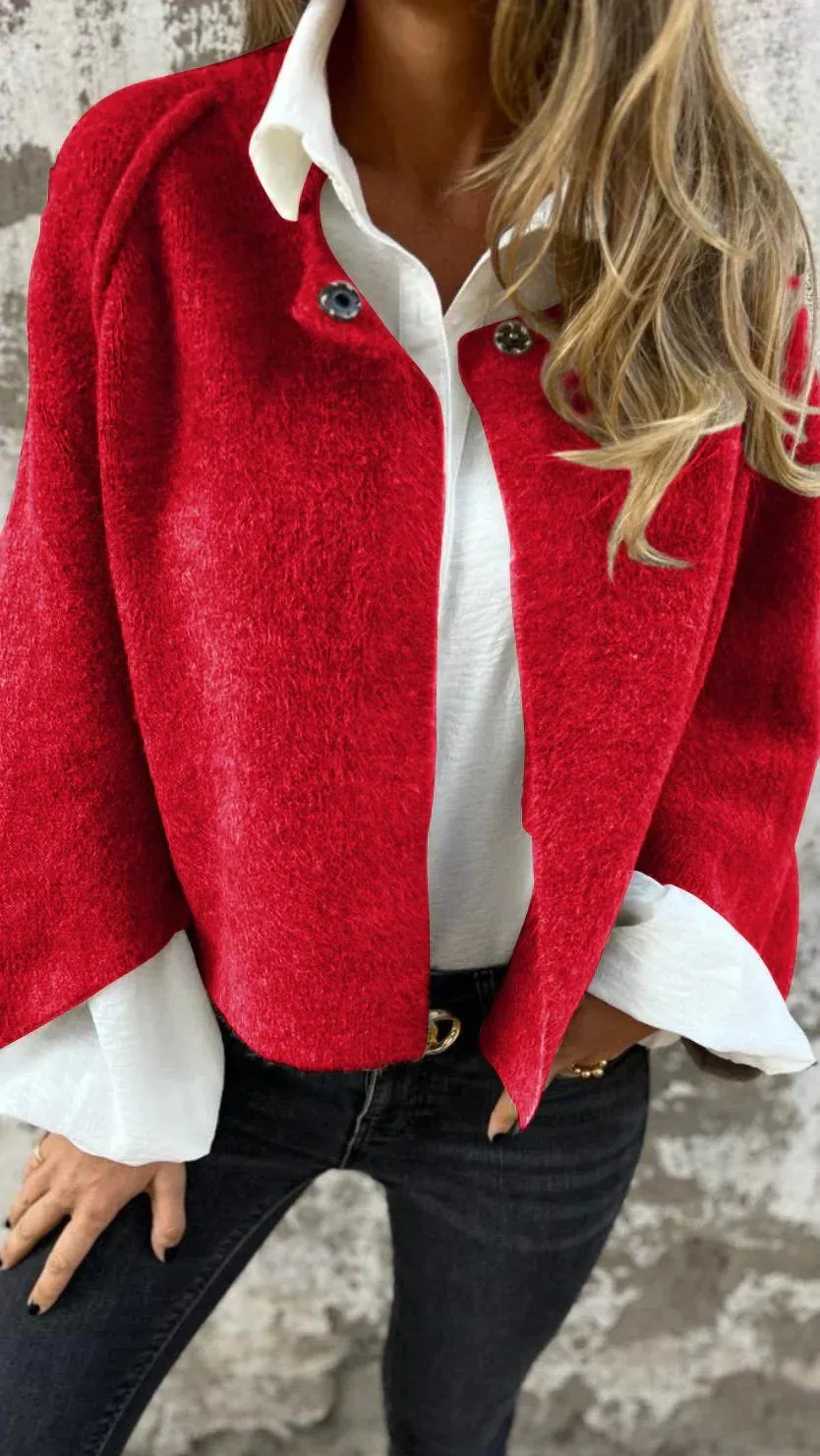 Clara Mantel | Eleganter Wollmantel für Damen