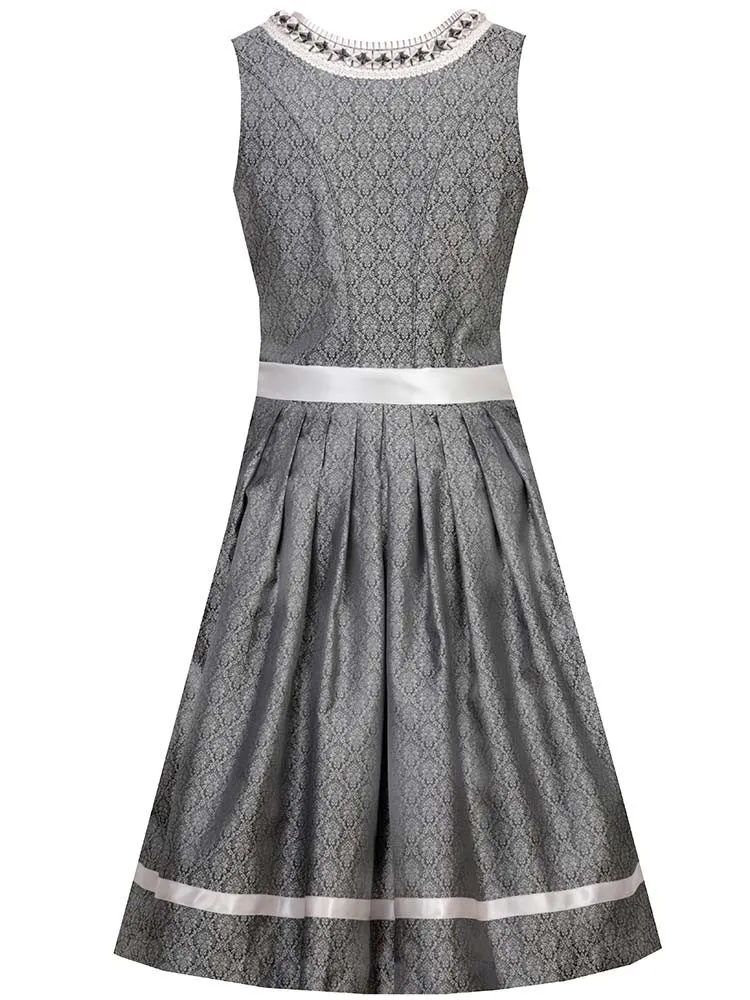 Dirndl Benita 58er Länge anthrazit