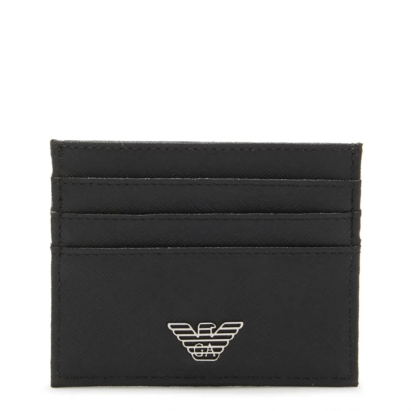   Emporio Armani  Emporio Armani Black Card Holder Y4R173-Y138E-8107 Schwarz  Kartenhalter 