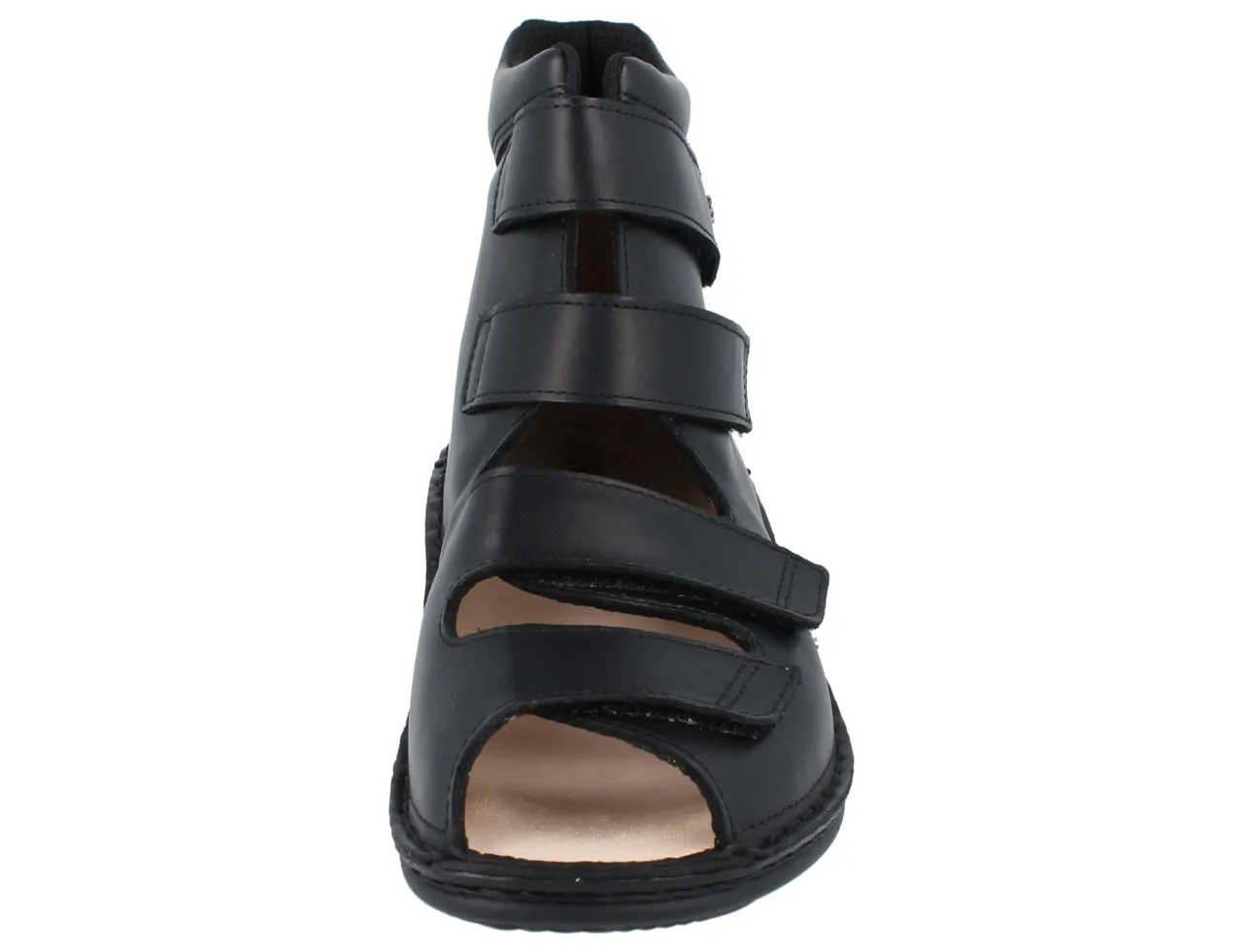 FINN COMFORT PROPHYLAXE 96402 Damen Sandale schwarz Glattleder