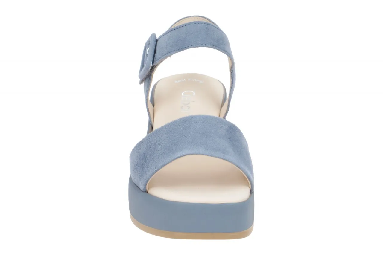 Gabor Plateau Sandale blau nautic 84.531.18