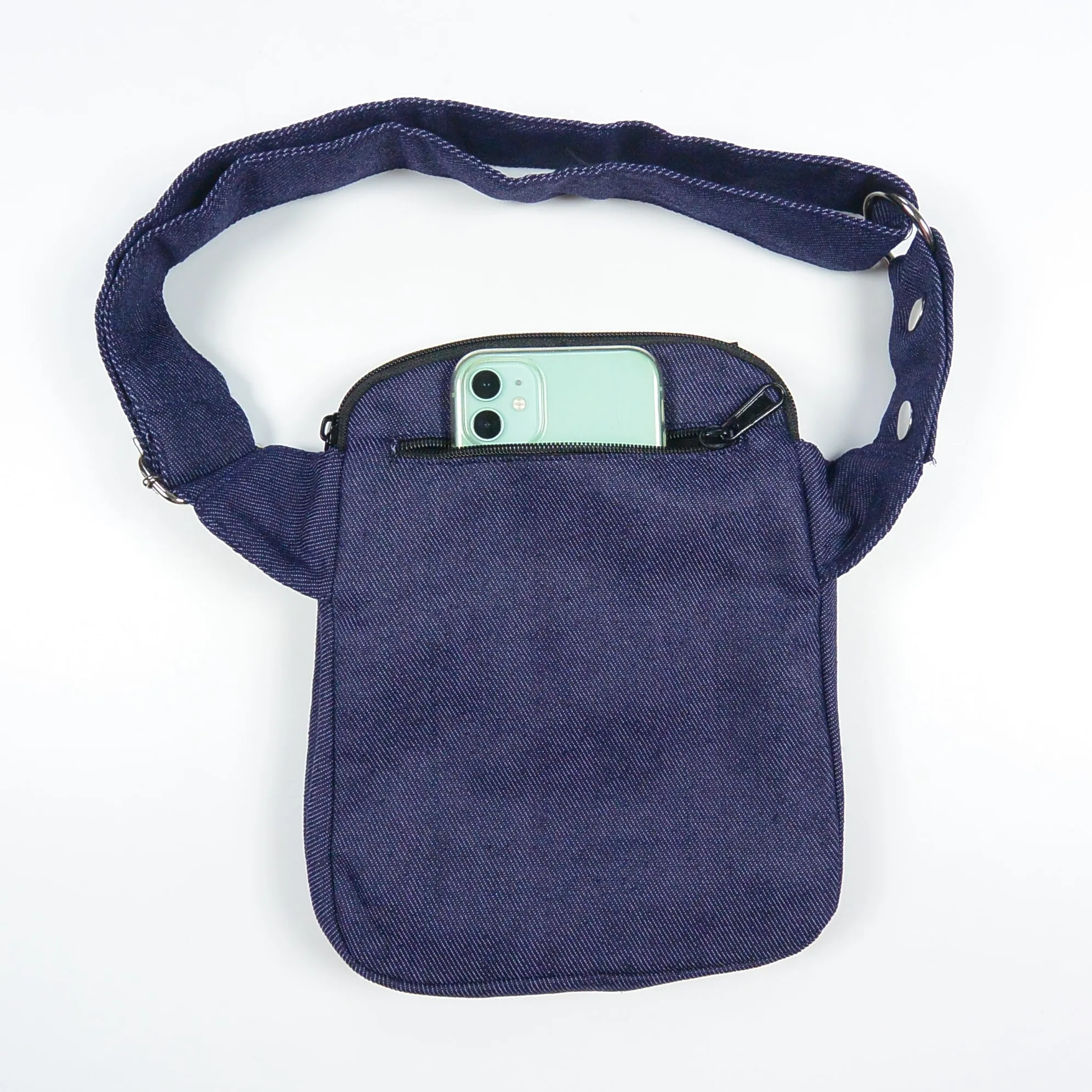 Gassi-Tasche Stoff Jeans Dunkelblau NJ-Freiburg Denim 02