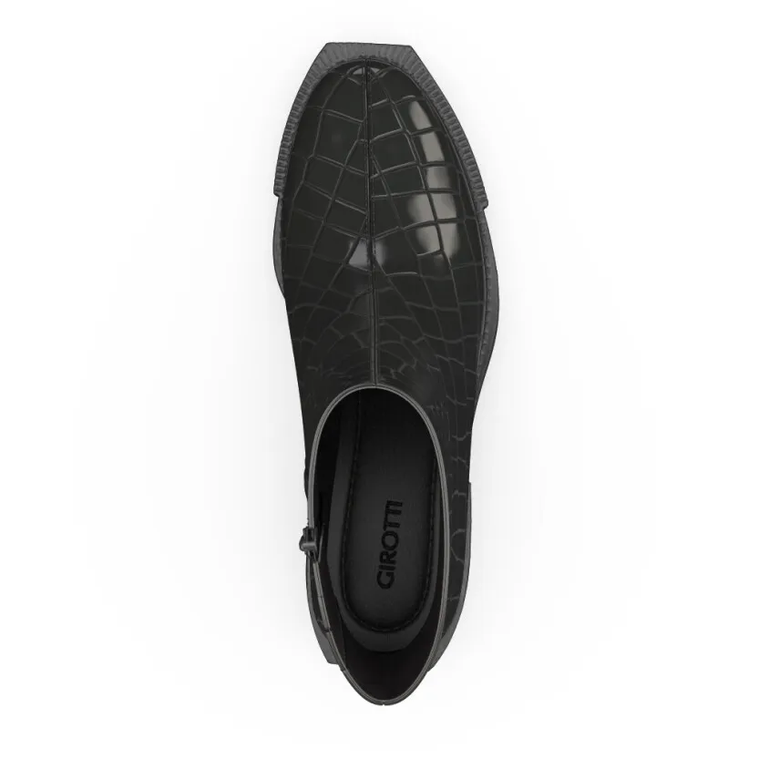 Halbhohe Damen-Stiefel 12350