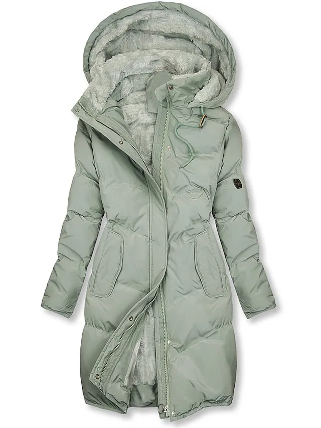 Heidi-Mode | Einfache Argyle-Jacke mit Kapuze und durchgehendem Reißverschluss
