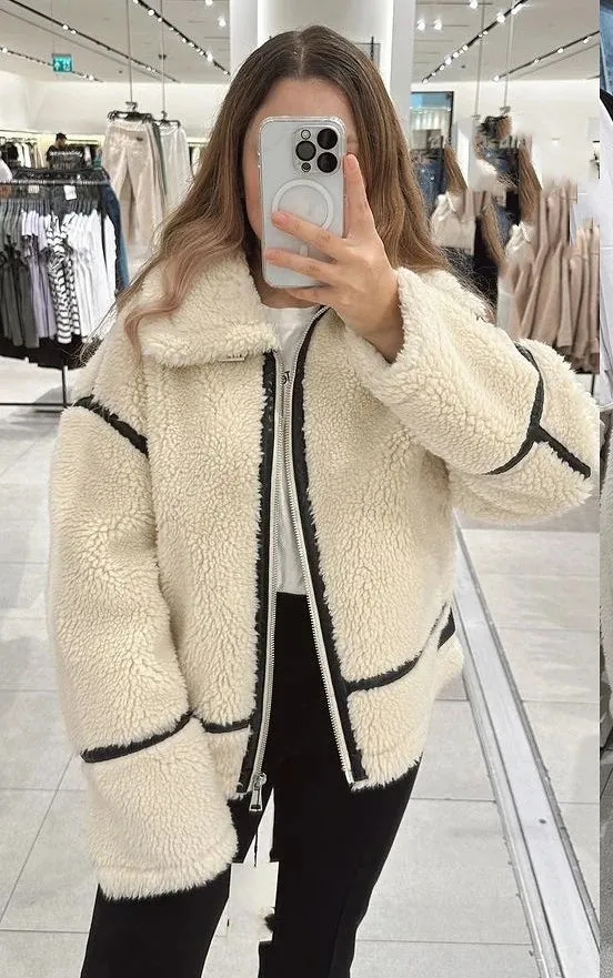 Heidi-Mode | Vintage-Jacke mit Stehkragen