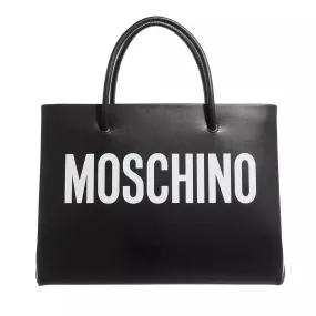   Moschino  Shopping Bag Fantasia Nero  Tote 