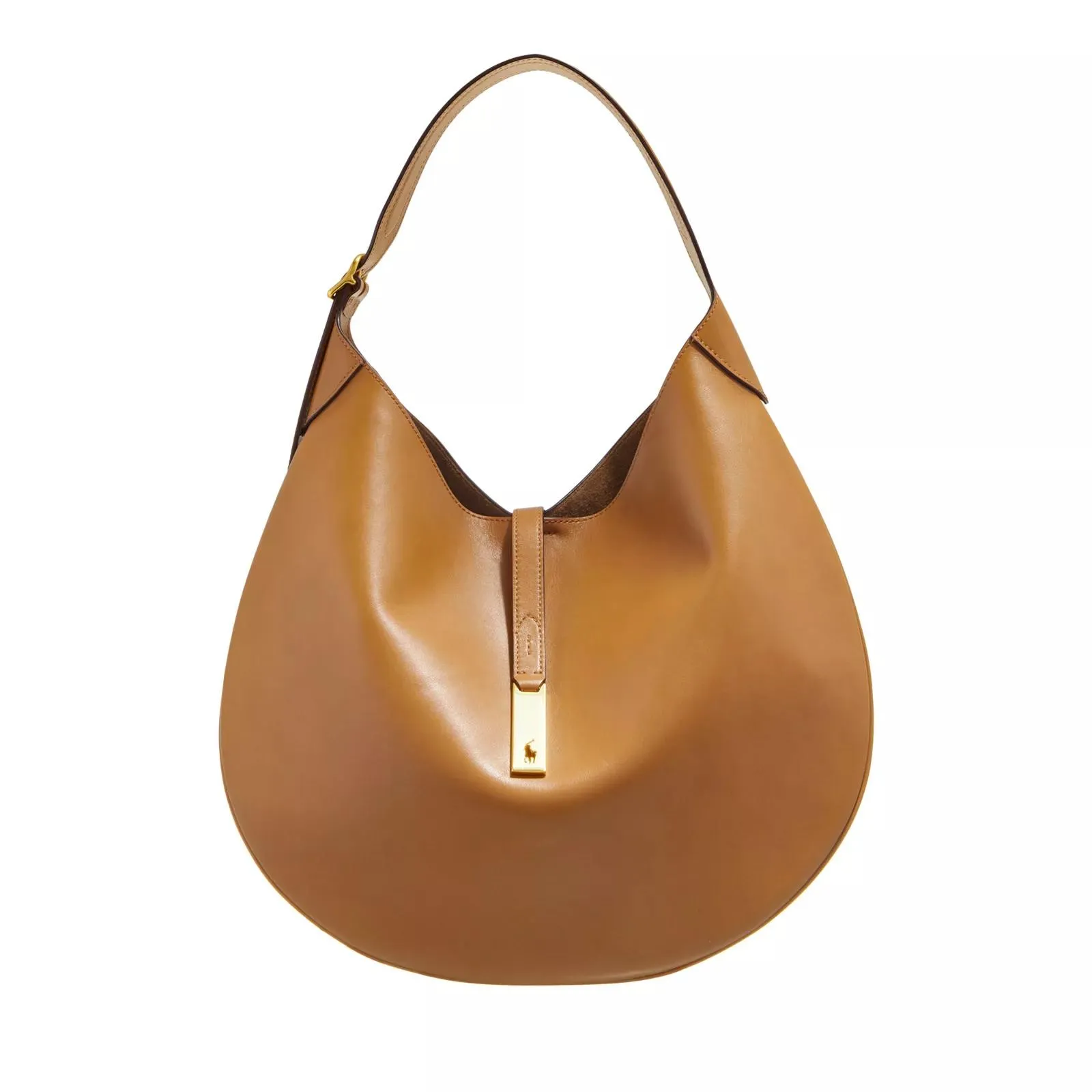   Polo Ralph Lauren  Shoulder Bag Medium Tan  Schultertasche 