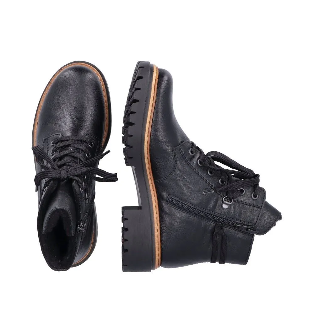 Rieker Biker Boots schwarz S22 72603-00