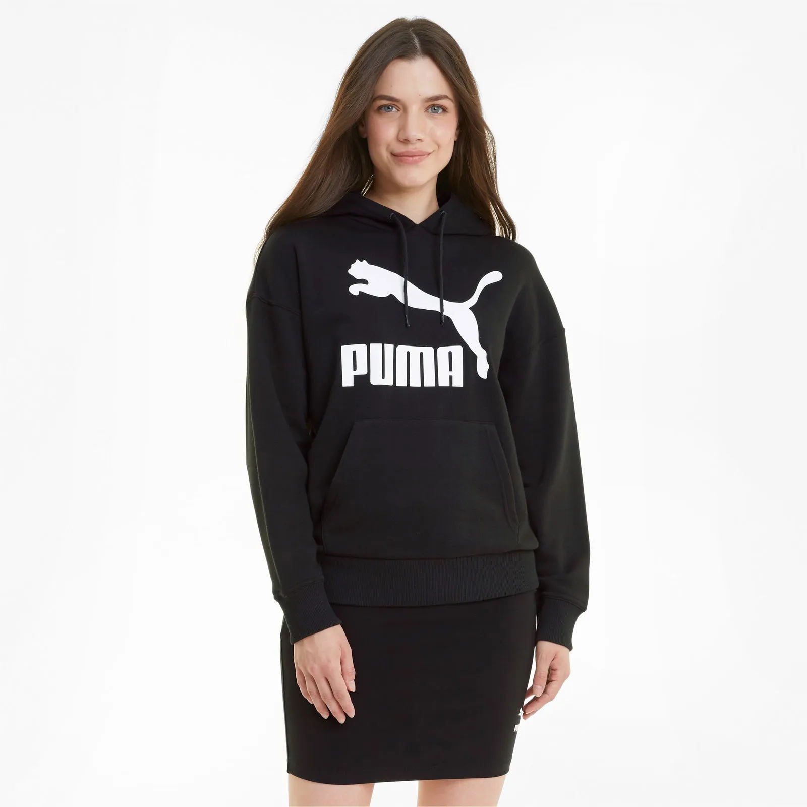Sweatshirt Puma Classics Logo Hoodie 530074_01