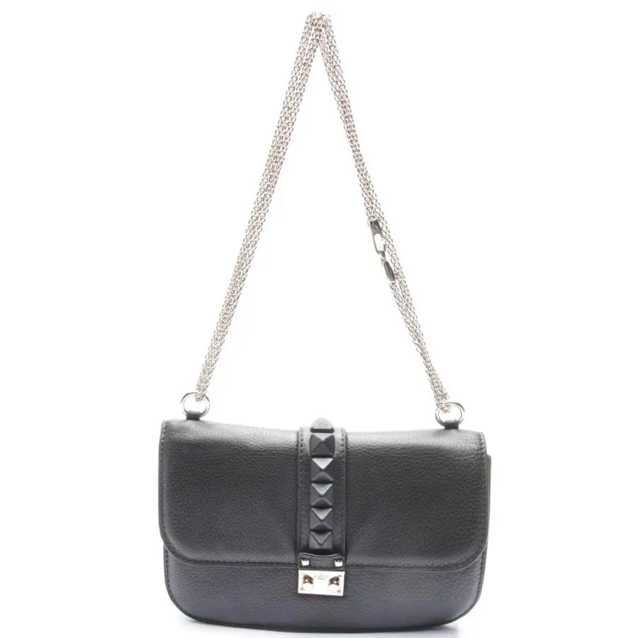 Valentino Glam Lock bag Schultertasche Schwarz